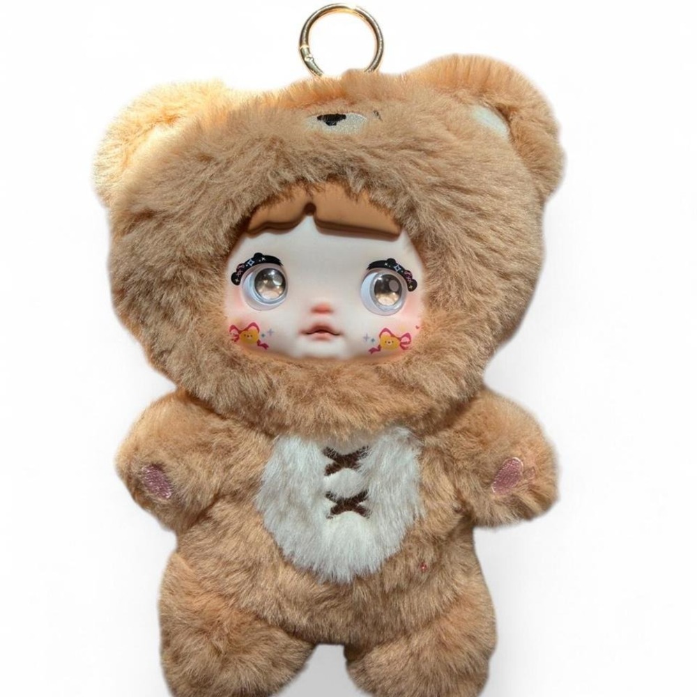 Nommi Fur teddy bear plush blindbox‎ keychain